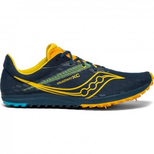 Tenis de Clavos Atletismo Saucony Kilkenny XC9 Hombre Azul Marino | COLOMBIA-MVAB