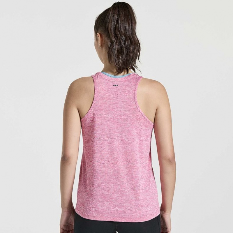 Camiseta Tirantes Saucony Stopwatch Mujer Moradas | COLOMBIA-OMDZ