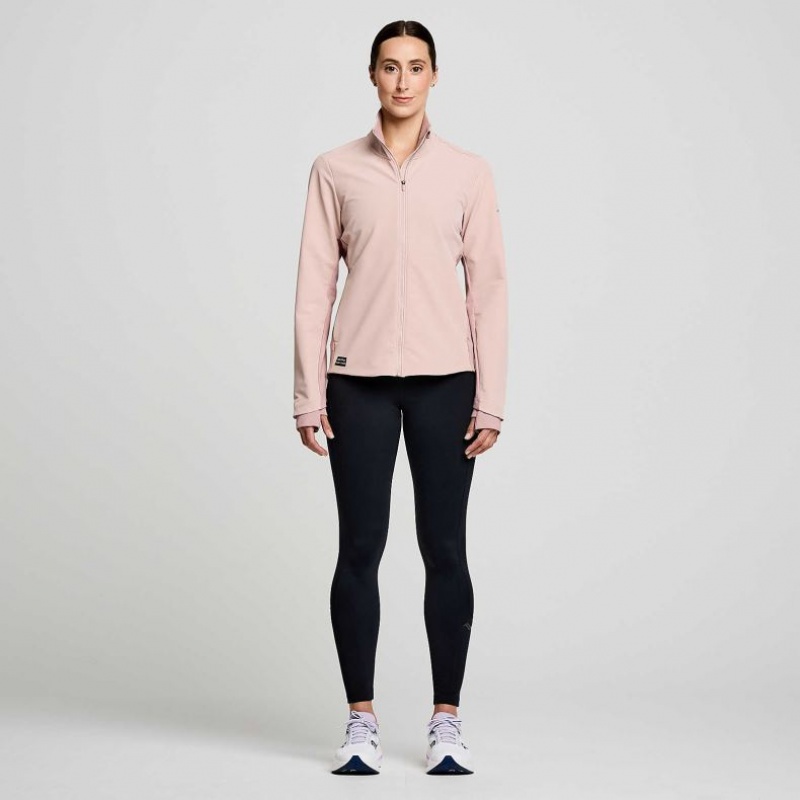 Chaqueta Saucony Triumph Mujer Rosas | COLOMBIA-MXIU