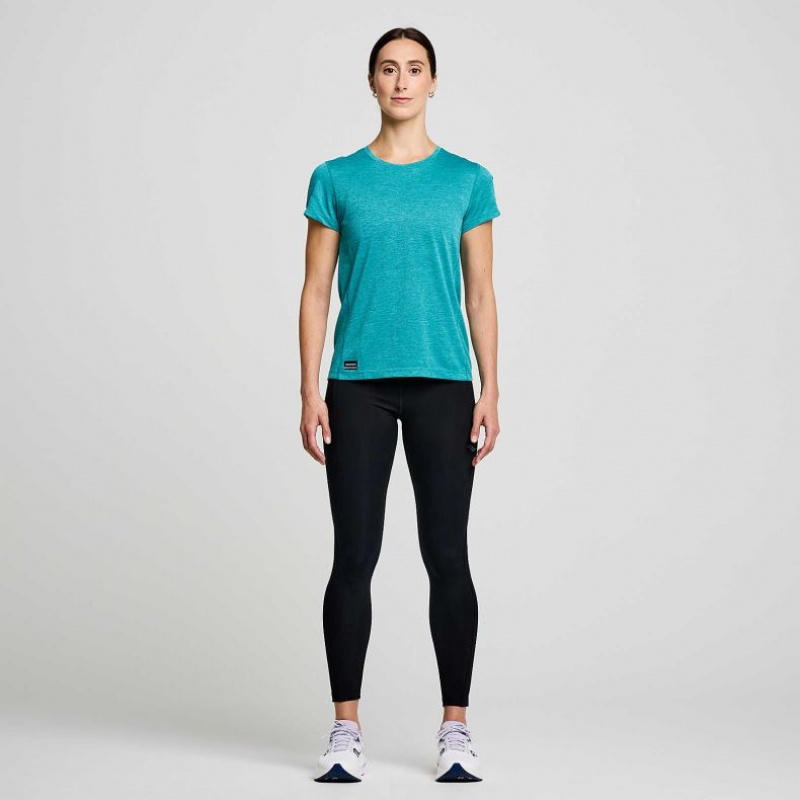 Mallas Saucony Fortify 7/8 Mujer Negras | COLOMBIA-FNDC