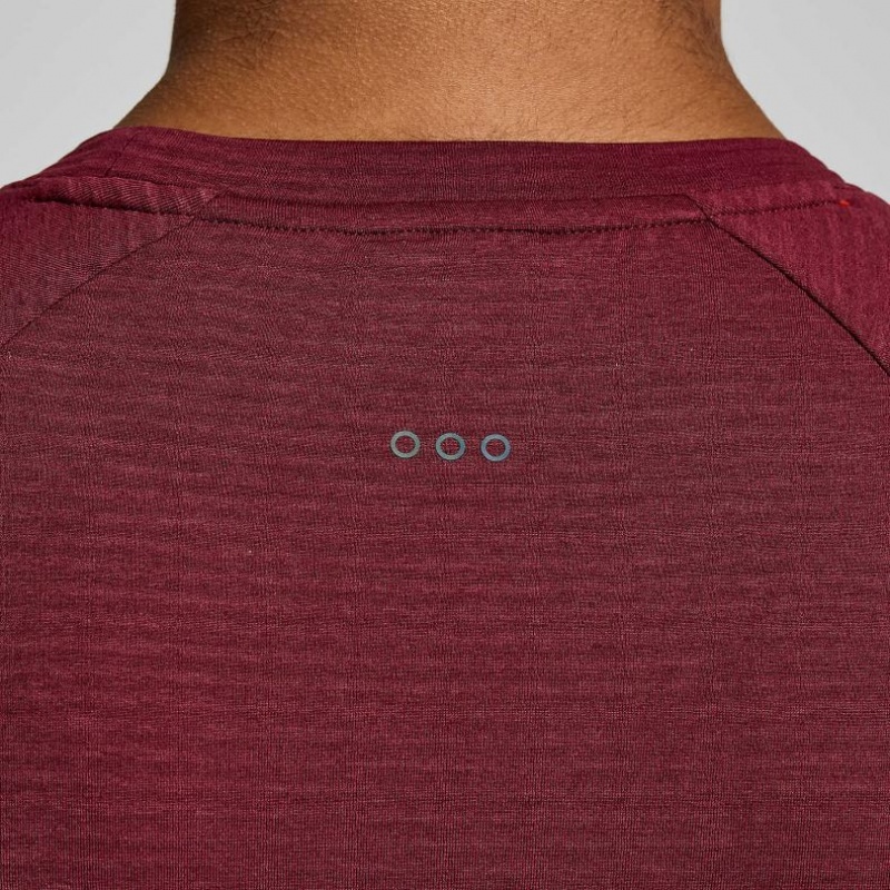 Sudadera Saucony Triumph 3D Crew Hombre Rojas | COLOMBIA-MSLW