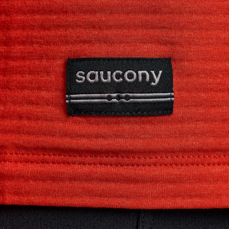 Sudadera Saucony Triumph 3D Crew Hombre Naranjas | COLOMBIA-DJIF