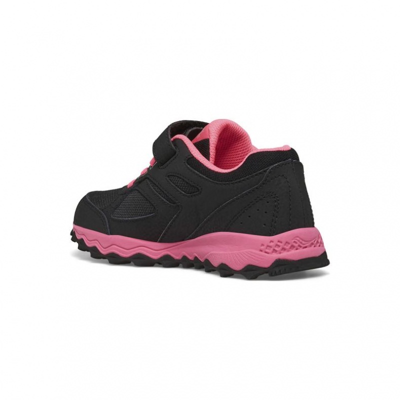 Tenis Saucony Cohesion TR14 A/C Niño Grande Negras Rosas | COLOMBIA-YVDN