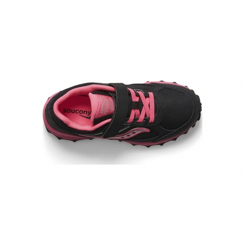 Tenis Saucony Cohesion TR14 A/C Niño Grande Negras Rosas | COLOMBIA-YVDN