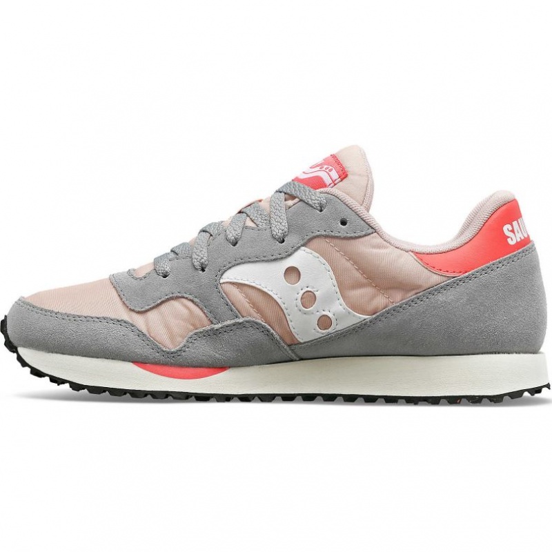Tenis Saucony DXN Mujer Gris Rosas | COLOMBIA-ABDW