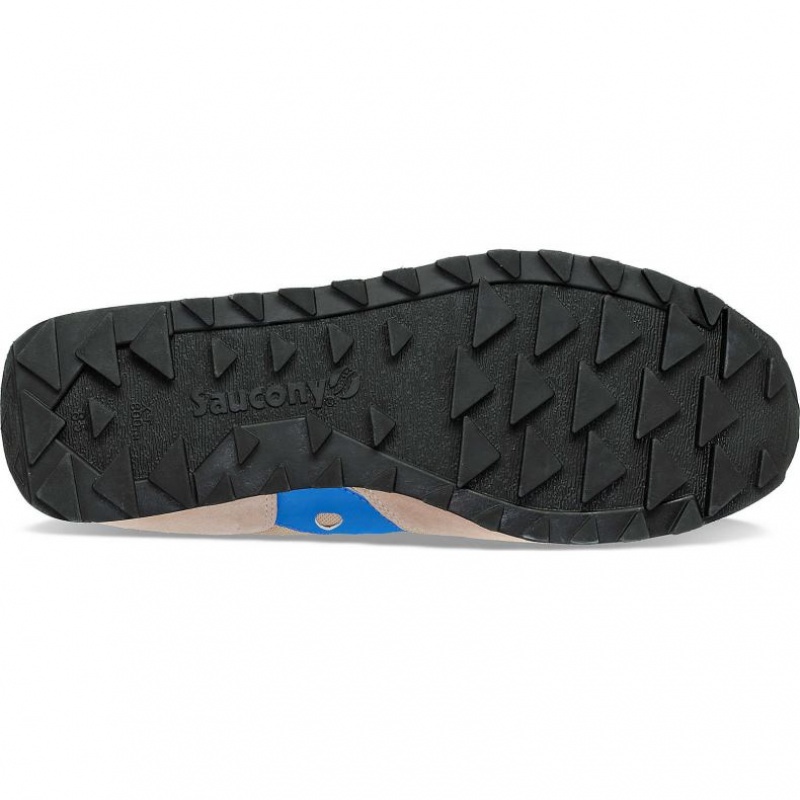 Tenis Saucony Jazz 81 Hombre Beige Azules | COLOMBIA-PMNJ