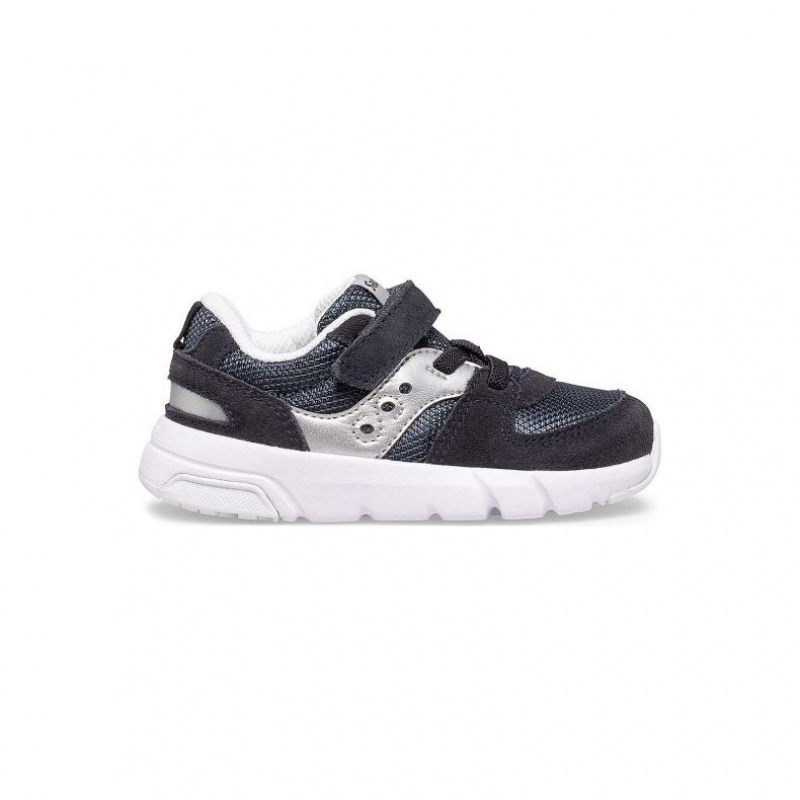 Tenis Saucony Jazz Lite 2.0 Niño Pequeño Negras Plateadas | COLOMBIA-RBPD