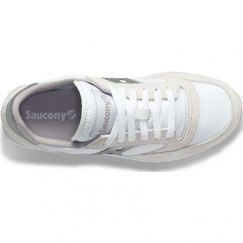 Tenis Saucony Jazz Triple Mujer Blancas Plateadas | COLOMBIA-KSZH