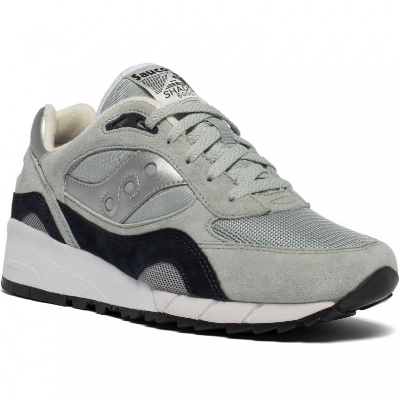 Tenis Saucony Shadow 6000 Hombre Gris Plateadas | COLOMBIA-FCMR