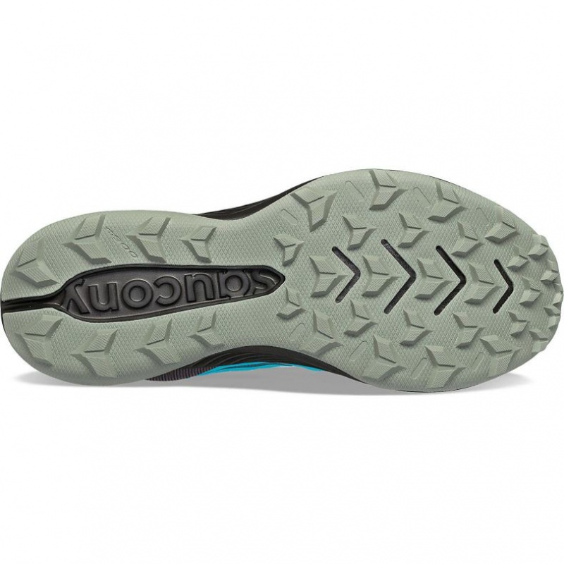 Tenis Trail Running Saucony Blaze TR Hombre Azules | COLOMBIA-GMKZ