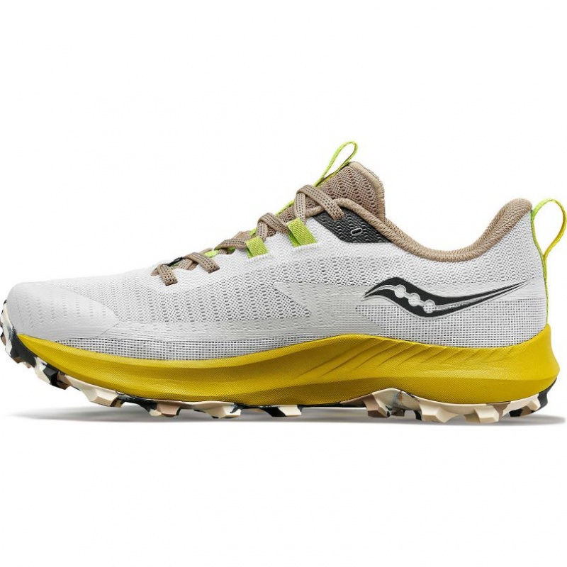 Tenis Trail Running Saucony Peregrine 13 Hombre Blancas | COLOMBIA-UVWB