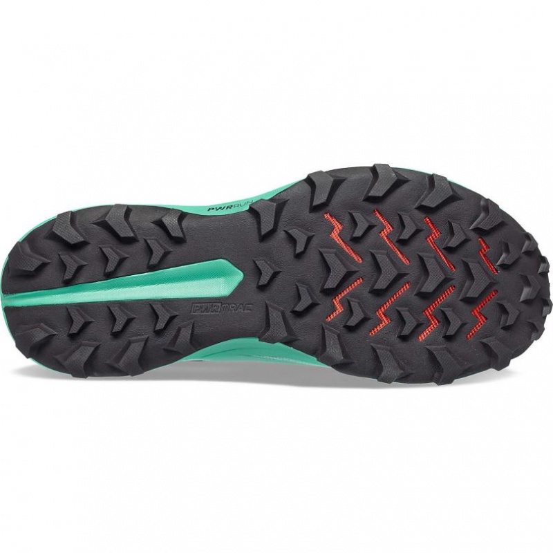 Tenis Trail Running Saucony Peregrine 13 Mujer Turquesa | COLOMBIA-IXQT