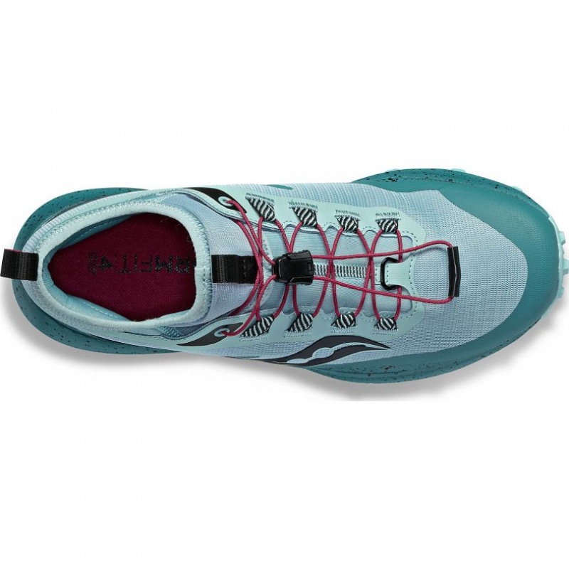 Tenis Trail Running Saucony Peregrine 13 ST Mujer Turquesa | COLOMBIA-YZNB