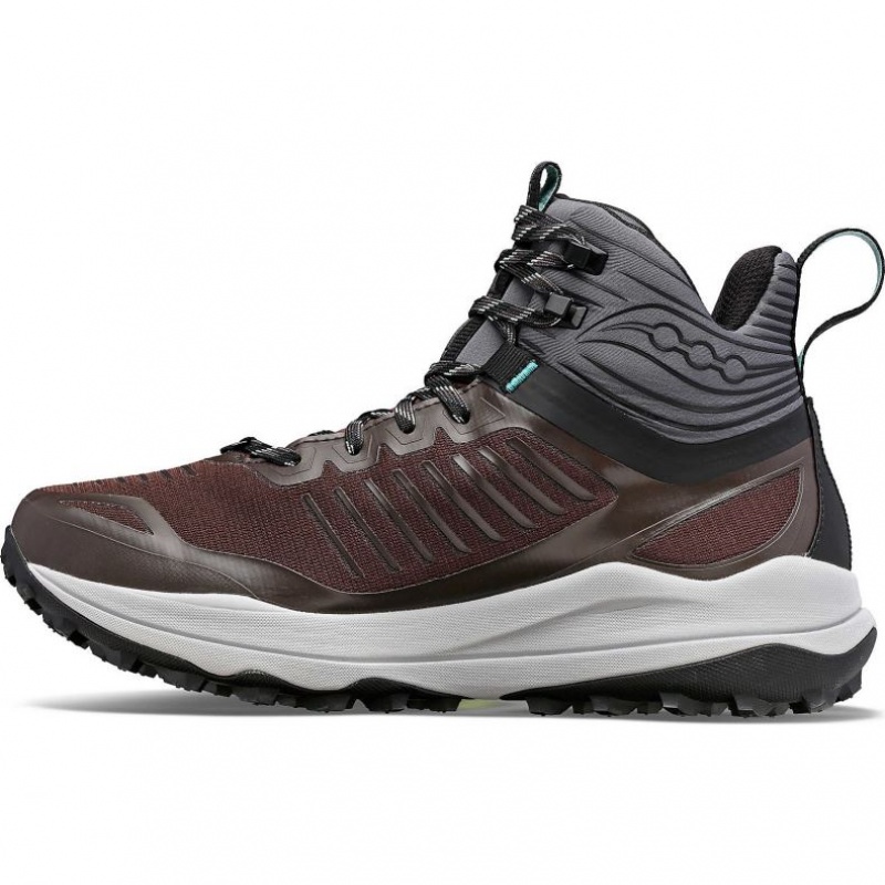 Tenis Trail Running Saucony Ultra Ridge GTX Mujer Marrones | COLOMBIA-NVYT