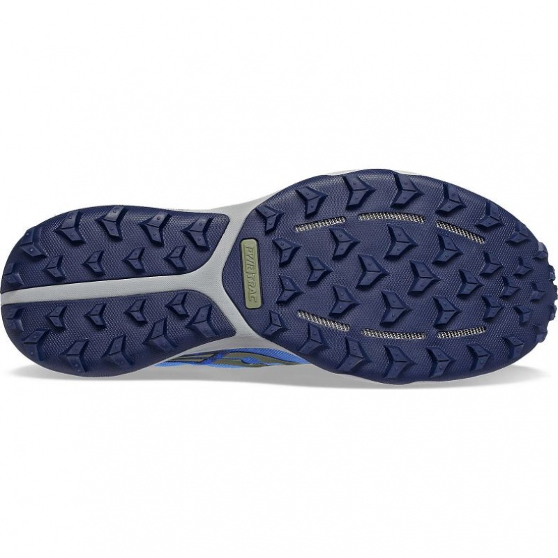 Tenis Trail Running Saucony Xodus Ultra 2 Hombre Azules | COLOMBIA-UKEA