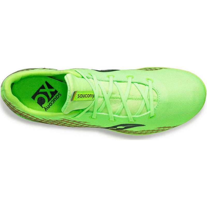 Tenis de Clavos Atletismo Saucony Havok XC 3 Hombre Verde | COLOMBIA-XRTD
