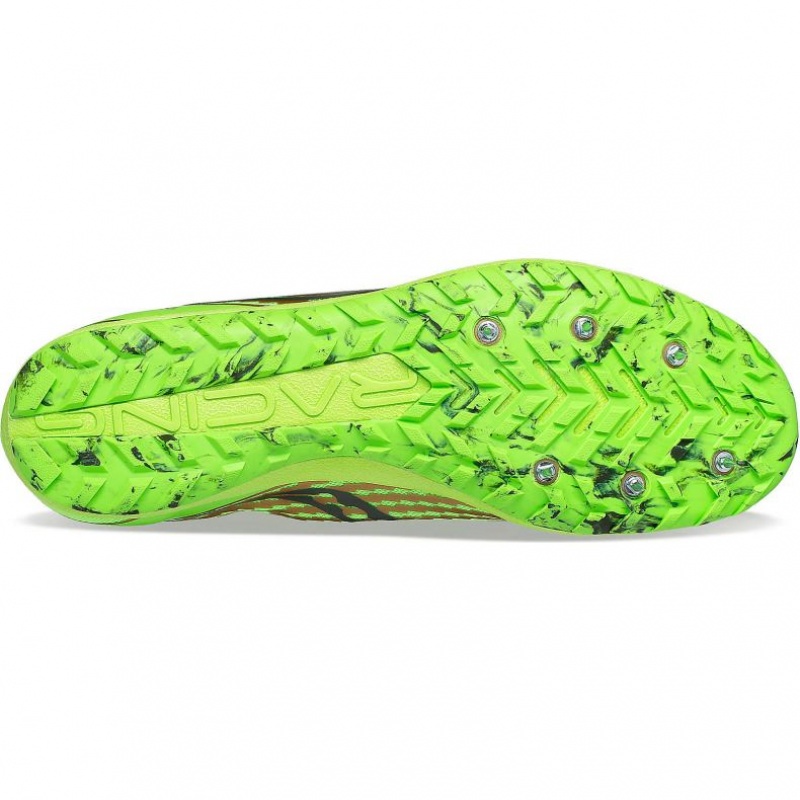 Tenis de Clavos Atletismo Saucony Havok XC 3 Hombre Verde | COLOMBIA-XRTD