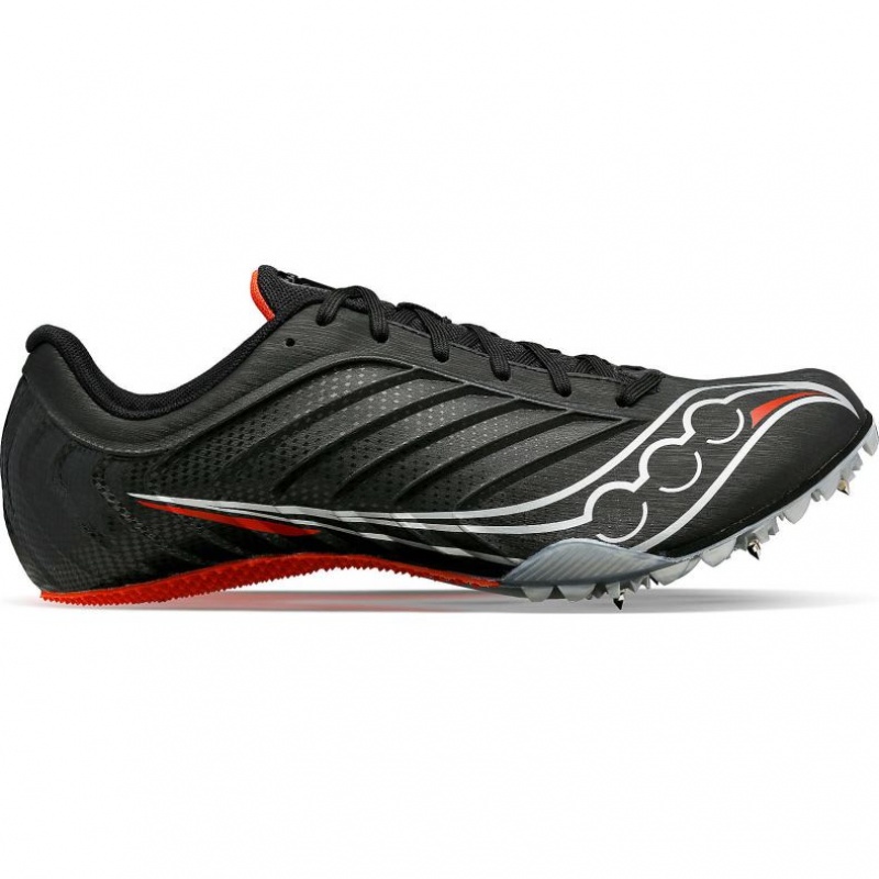 Tenis de Clavos Atletismo Saucony Spitfire 5 Hombre Negras | COLOMBIA-TSWD