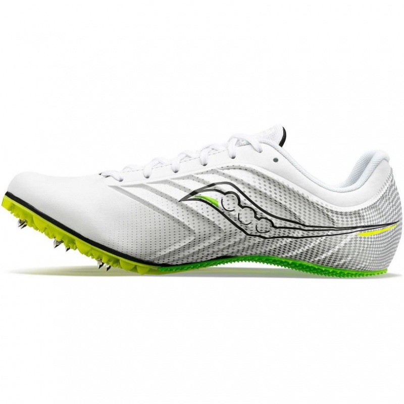 Tenis de Clavos Atletismo Saucony Spitfire 5 Mujer Blancas | COLOMBIA-CAKM