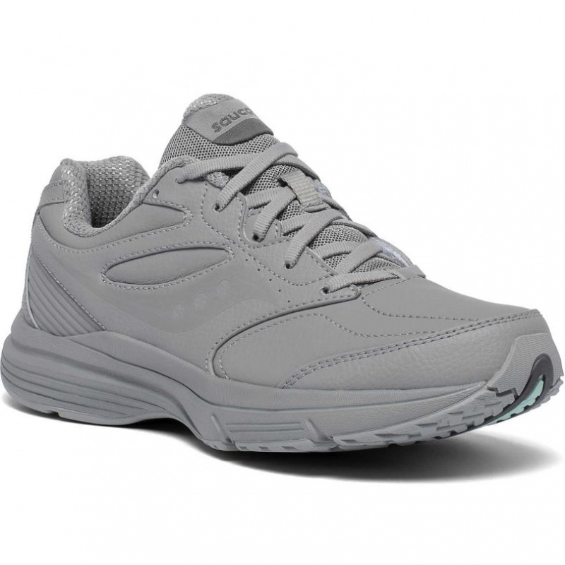 Tenis para Caminar Saucony Integrity Walker 3 Mujer Gris | COLOMBIA-WQKP